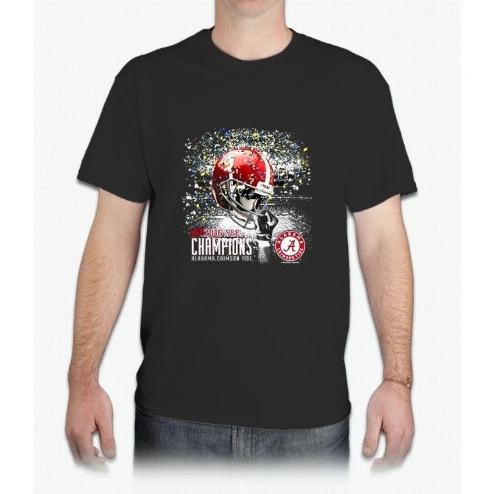 Collegiate Youth Alabama 2016  Black T-Shirt Sz L